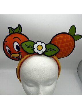 Disney Loungefly 2025 Epcot Flower & Garden Orange Bird Ears Headband